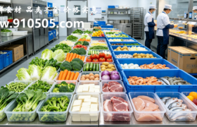 工厂饭堂食材配送价格解析：佳惠鲜供应链模式深度观察