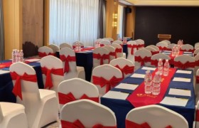 开封商务宴请新选择：霖升酒店LED大屏宴会厅测评